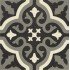 Centro Florentine Black central pattern 20x20 (box of 1 m²)
