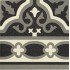 Florentine Black border 20x20 (box of 1 m²)