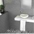 Carrelage Metro 7,5x15 blanc