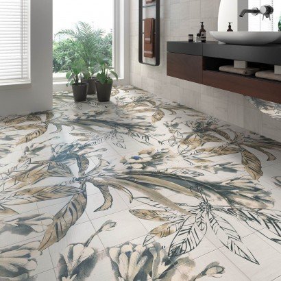 Tile set Autumn Leaves 20x20 (tile set of 1,44 m²)