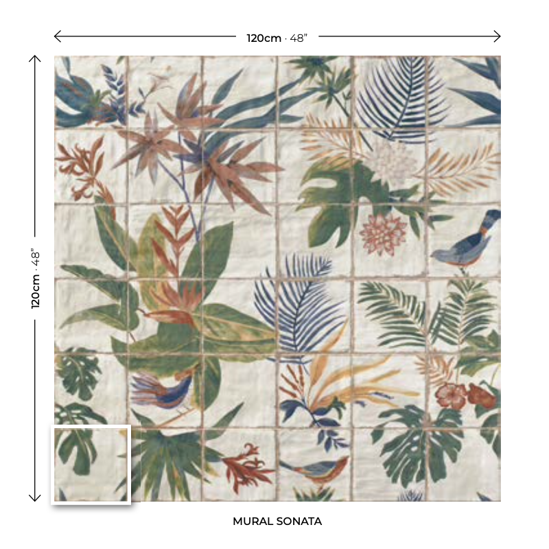 Tile set Sonata 20x20 (tile set of 1,44 m²)