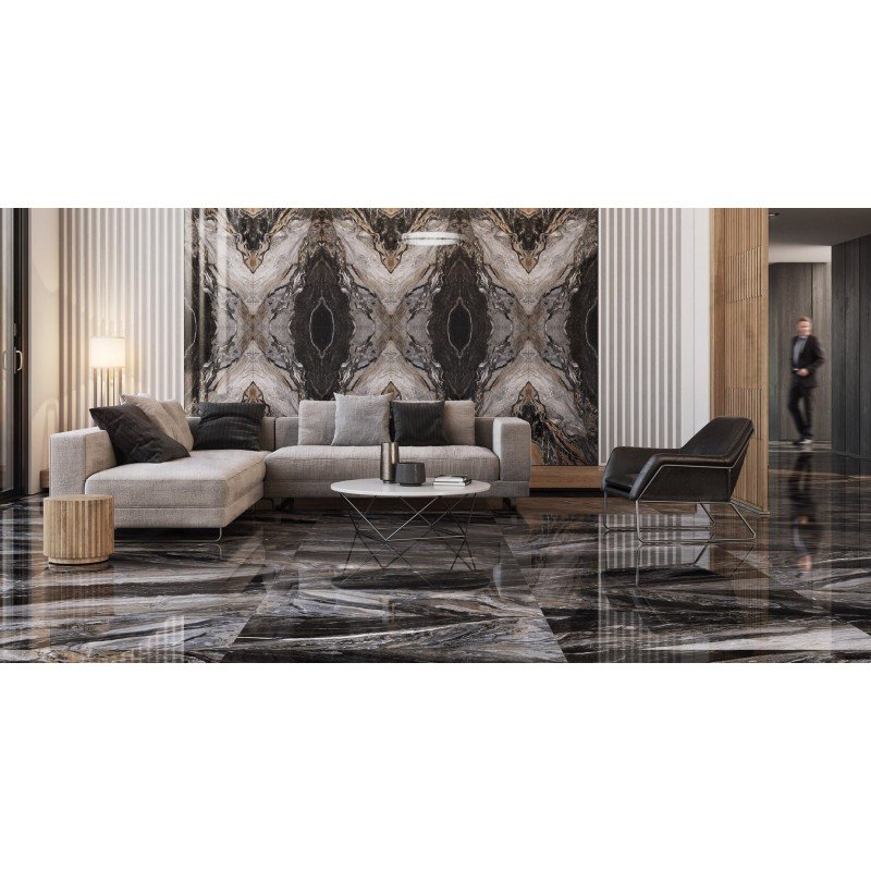 Orobico Black Polished 60x120 (box of 1,43 m2)