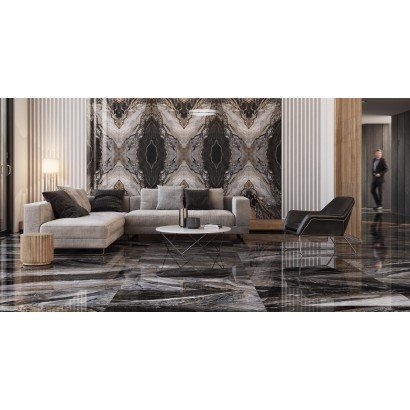 Orobico Black Polished 60x120 (box of 1,43 m2)