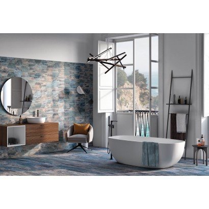 Cassis Hexagonal Blue 22x25 (box of 1,04 m2)