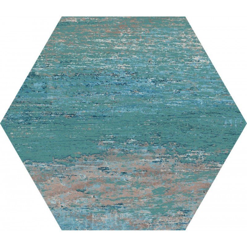 Cassis Hexagonal Blue 22x25 (box of 1,04 m2)