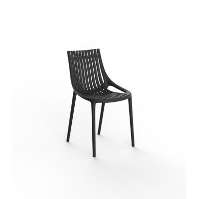 Chaise Vondom Ibiza 46x51x81 - Noir - Lot de 4 unités