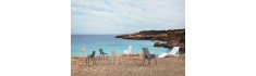 Chaise à bras Vondom Ibiza 57x51x81 - Noir - Lot de 4 unités