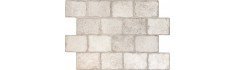 Borgogna White Cobblestone 44x66 (box of 1,04 m2)