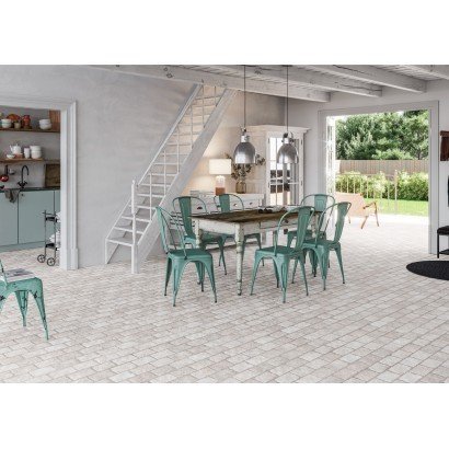 Borgogna White Cobblestone 44x66 (box of 1,04 m2)