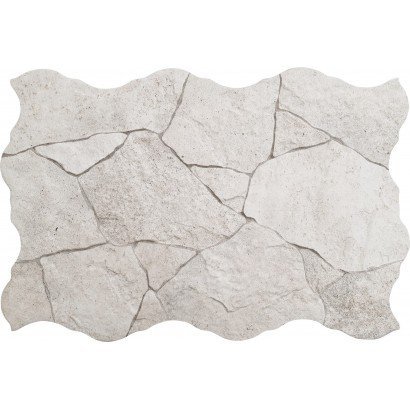 Borgogna White Flagstone 44x66 (box of 1,17 m2)