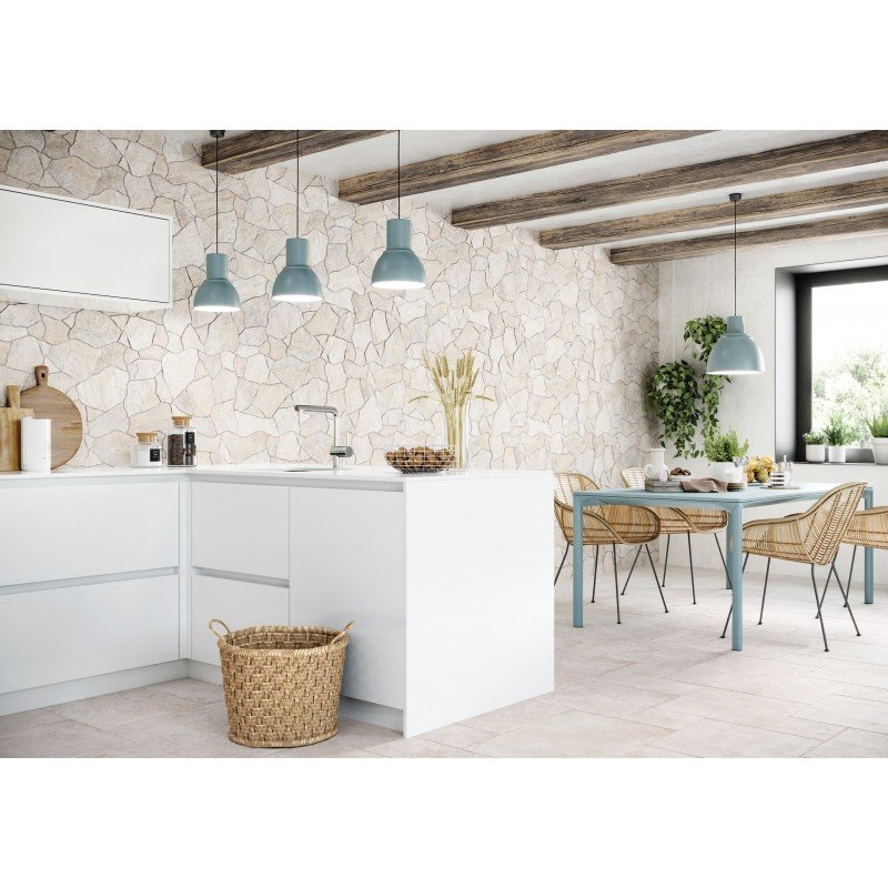 Borgogna White Flagstone 44x66 (box of 1,17 m2)