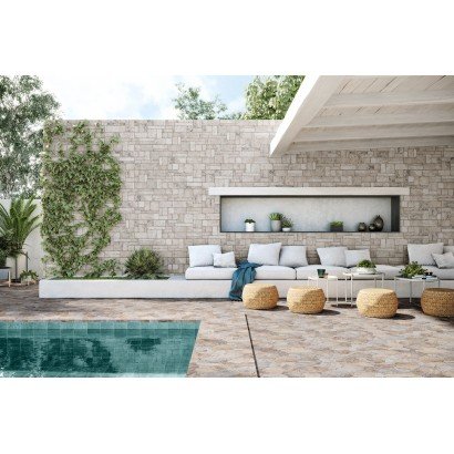 Borgogna White Flagstone 44x66 (box of 1,17 m2)