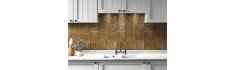Série Metal Tiles Gold 20x20 (carton de 1 m2)