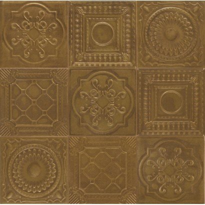 Série Metal Tiles Gold 20x20 (carton de 1 m2)