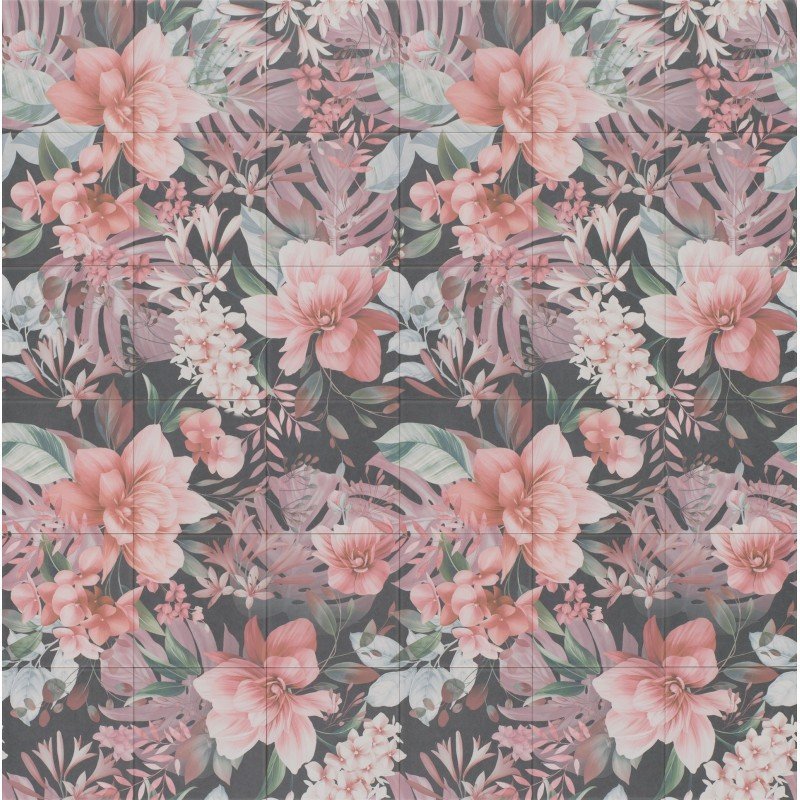 Tile set Roses 20x20 (tile set of 1,44 m2)