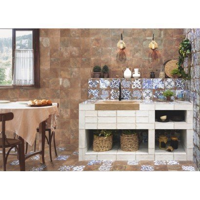 Carrelage style carreaux de ciment Série Land Anthology Anthology Cotto 20x20