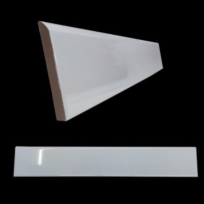 copy of Plinthe carrelage blanc mat uni 10x60 (vendu à l'unité)
