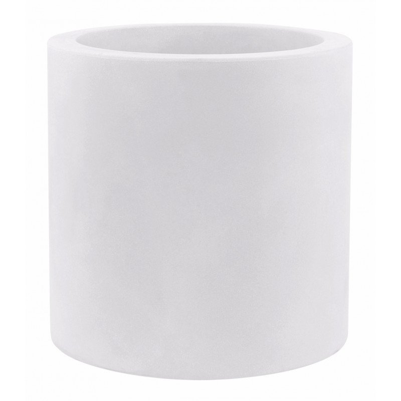 Pot de fleurs Vondom Cilindro Simple Ø30x30 - Écru - Produit écoresponsable