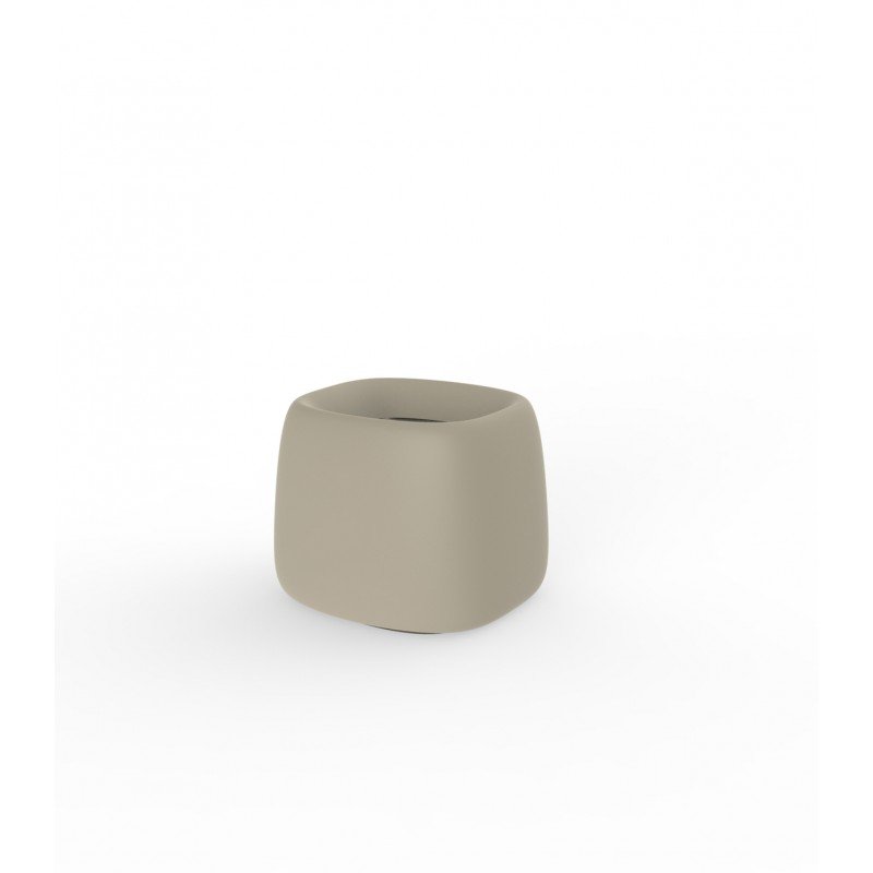 Jardinière Vondom Organic Cuadrada Basic 42x38x33 - Produit écoresponsable