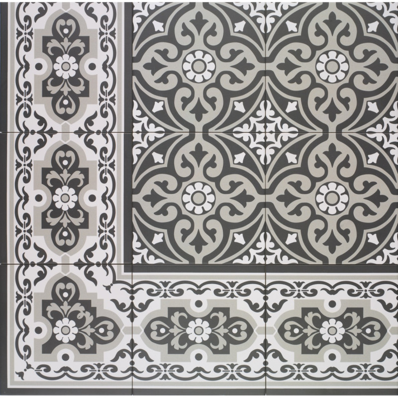 Free sample Centro Normandy black 20x20