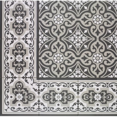 Centro Normandy black 20x20 (box of 1 m²)
