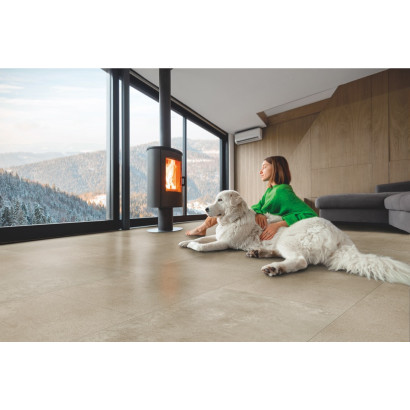 Ciment Soft 61x123 SPC High-Resistance Flooring (box of 1,52 m2)