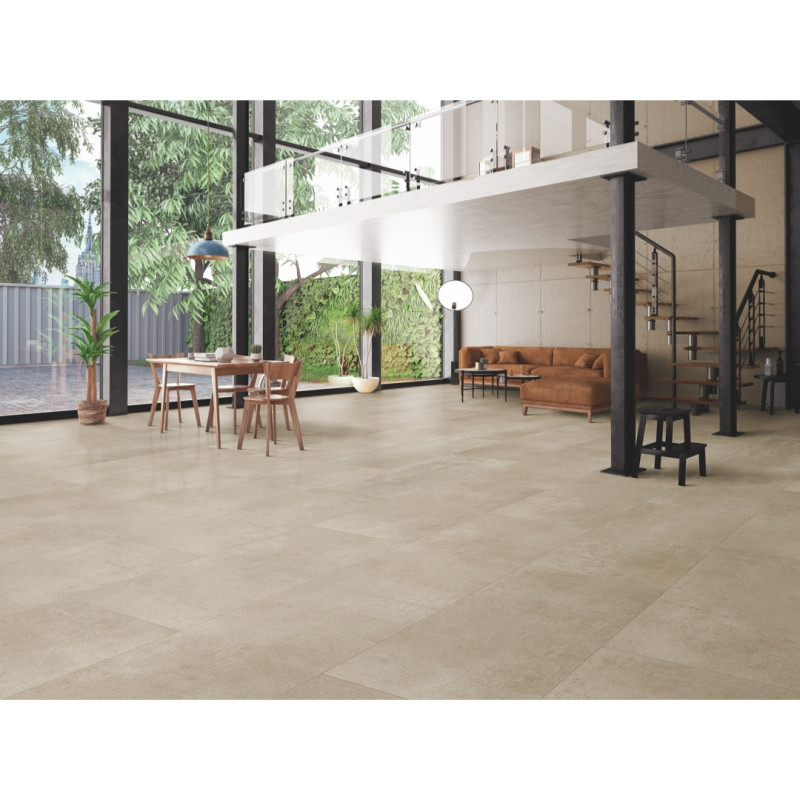 Ciment Soft 61x123 SPC High-Resistance Flooring (box of 1,52 m2)