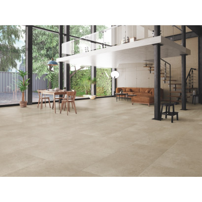 Ciment Soft 61x123 SPC High-Resistance Flooring (box of 1,52 m2)
