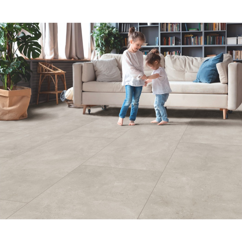 Ciment Medium 61x123 SPC High-Resistance Flooring (box of 1,52 m2)