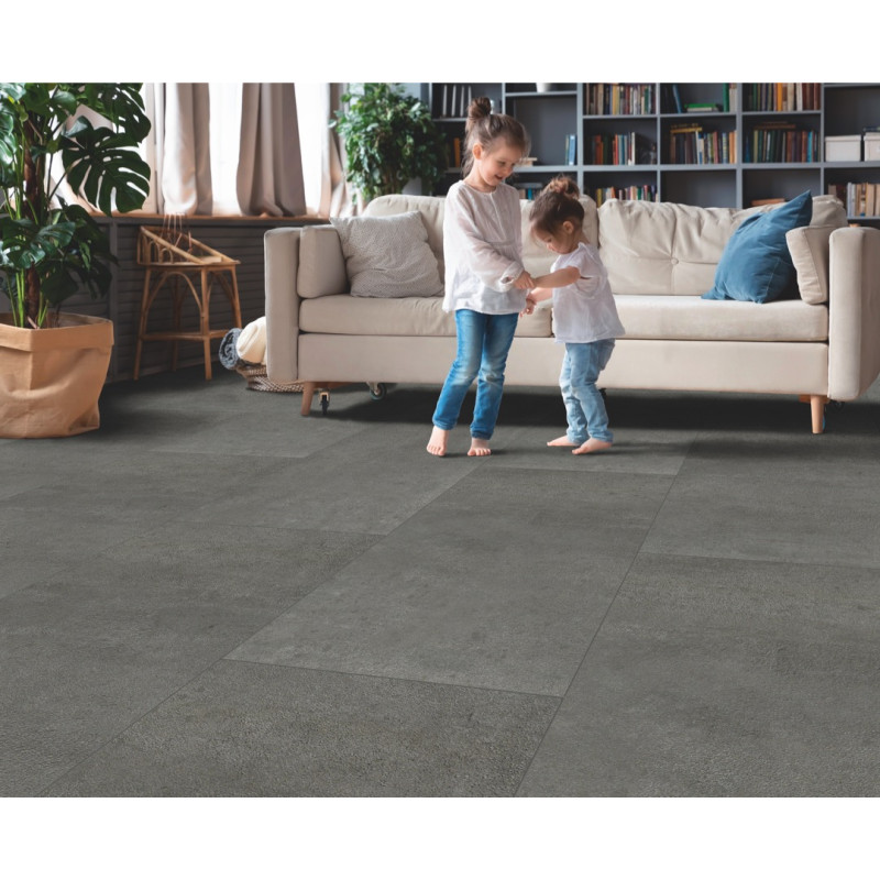 Ciment Night 61x123 SPC High-Resistance Flooring (box of 1,52 m2)