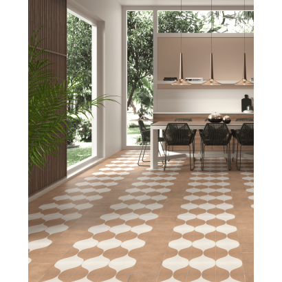 copy of White Season 20x20 - Carrelage style de carreaux de ciment (carton de 1 m2)