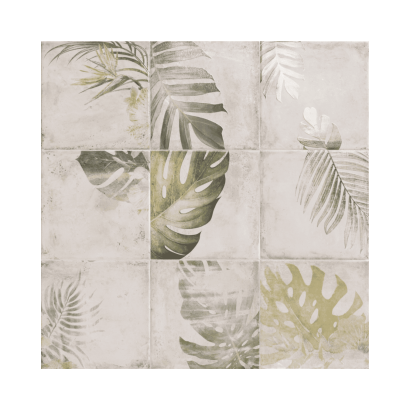 Série Tahiti White 20x20...