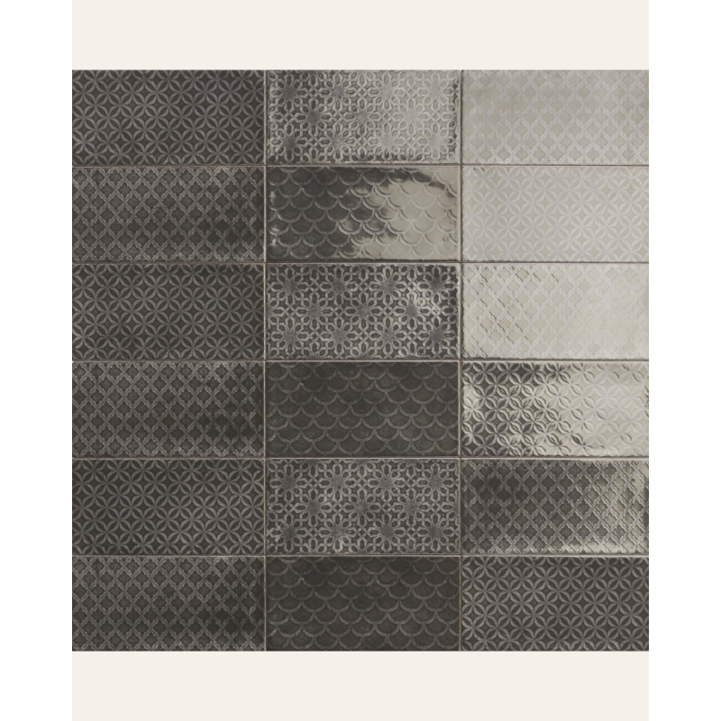 Série Decor Camden Nero 10x20 (carton de 1 m2)