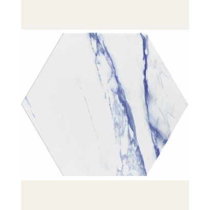 Thassos blue 56x48,5 hexagonal (box of 1,20 m²)
