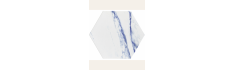 Thassos blue 56x48,5 hexagonal (box of 1,20 m²)