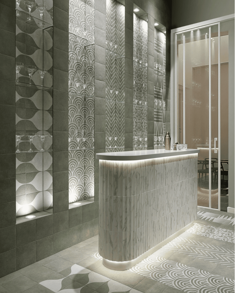 copy of White Season 20x20 - Carrelage style de carreaux de ciment (carton de 1 m2)