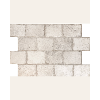 Borgogna White Cobblestone 44x66 (box of 1,04 m2)