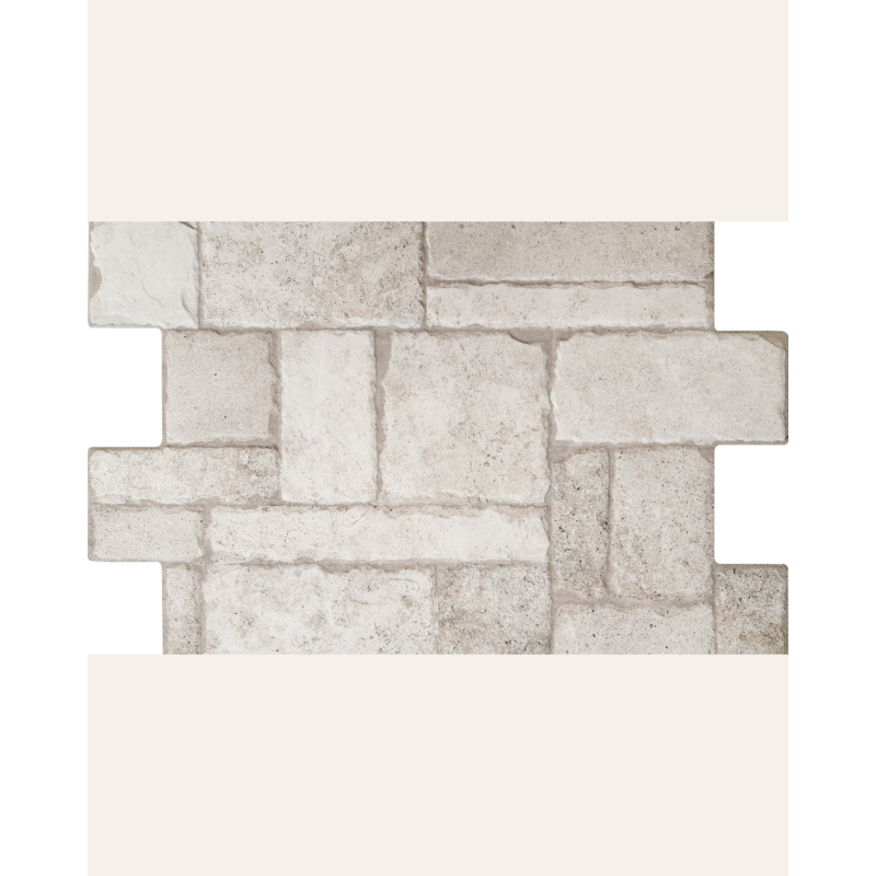 Borgogna White Stonework 44x66 (box of 1,04 m2)