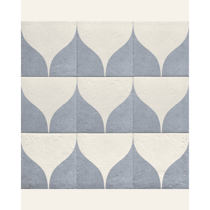 copy of White Season 20x20 - Carrelage style de carreaux de ciment (carton de 1 m2)