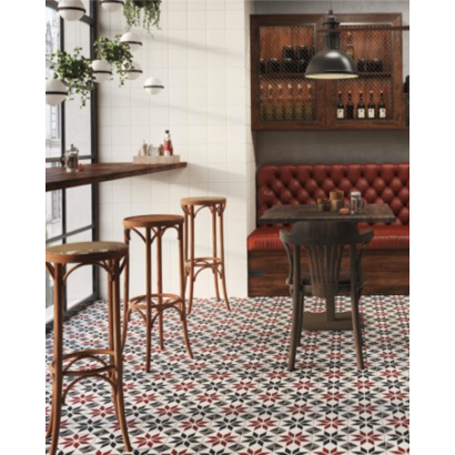 Fontenay Red 15x15 (carton de 0,5 m²)