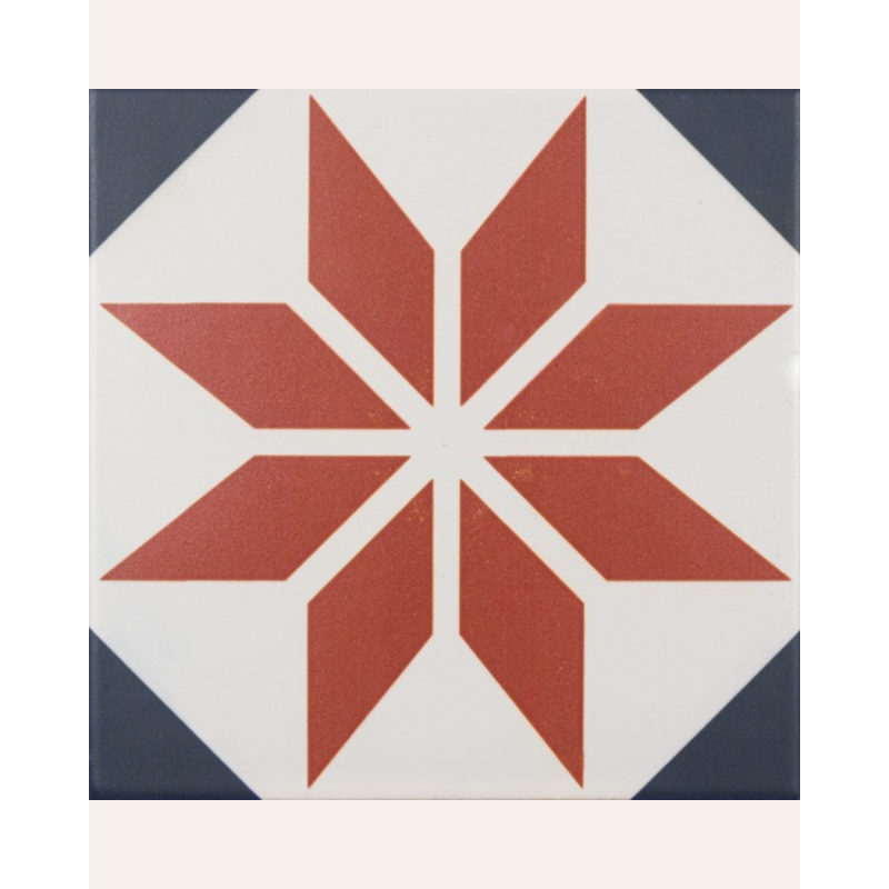 Fontenay Red 15x15 (carton de 0,5 m²)