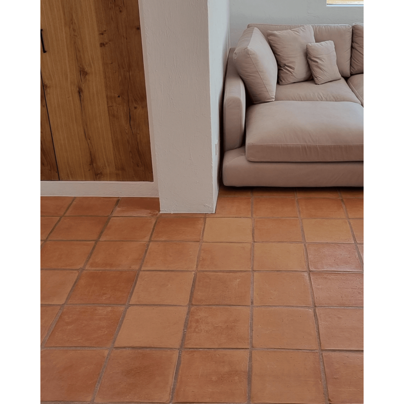 Handmade Natural Terracotta 30x30 (box of 0,45 m²)