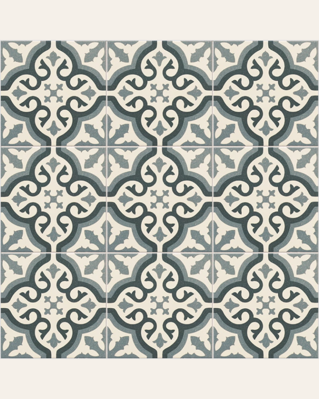 Centro Florentine Blue central pattern 20x20 (box of 1 m²)