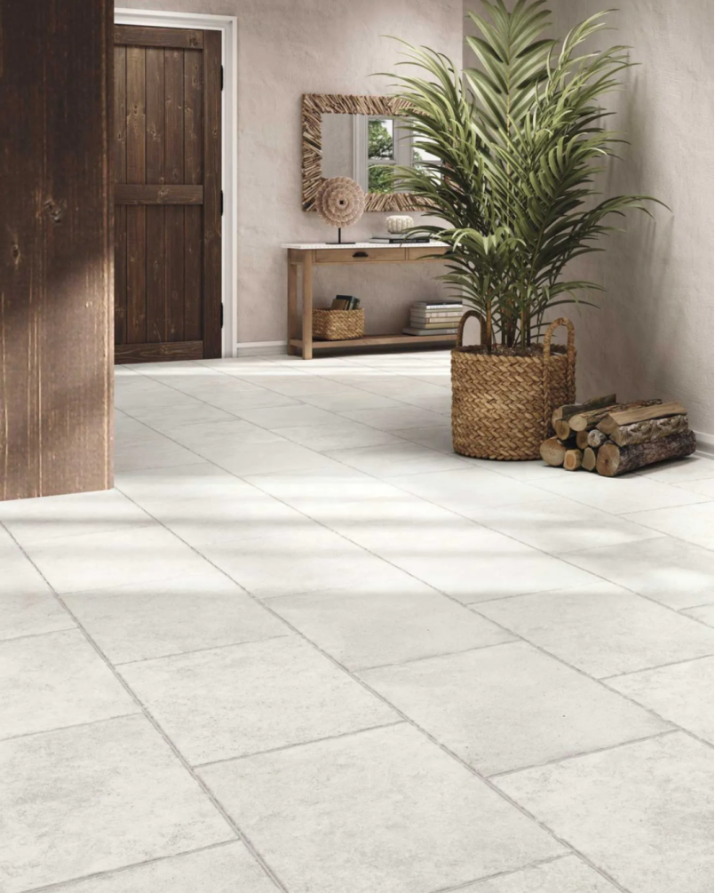Borgogna White Base 44x66 (box of 1,17 m2)