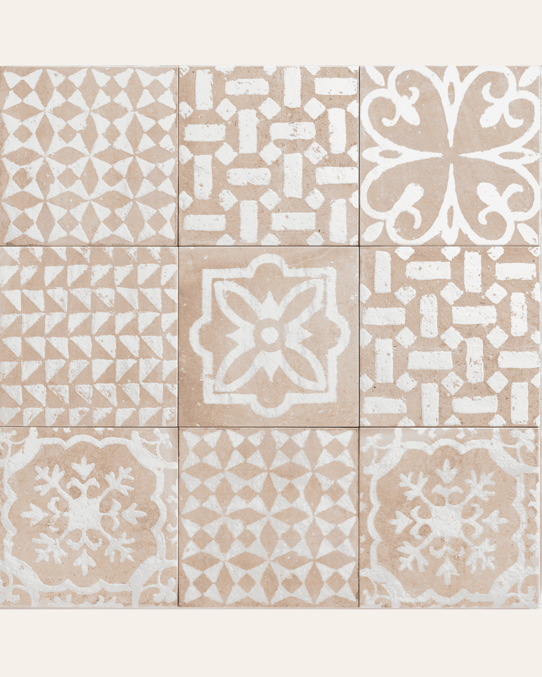 Fondant Kasma Blanc 20x20 (carton de 1 m²)