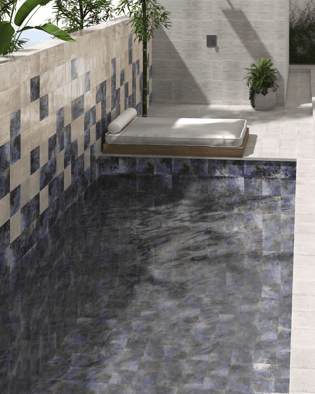 Série Ocean light 20x20 piscine (carton de 1 m2)