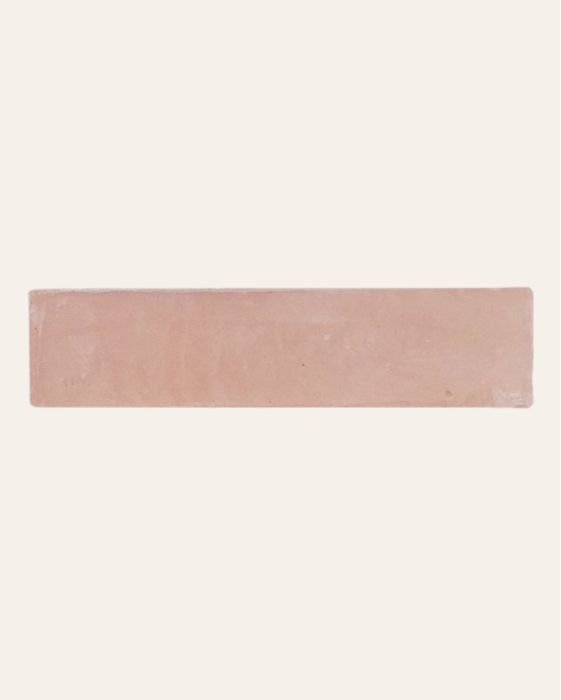 Handmade Natural Plinthe Terracotta straight edge 7x30 (sold by the unit)