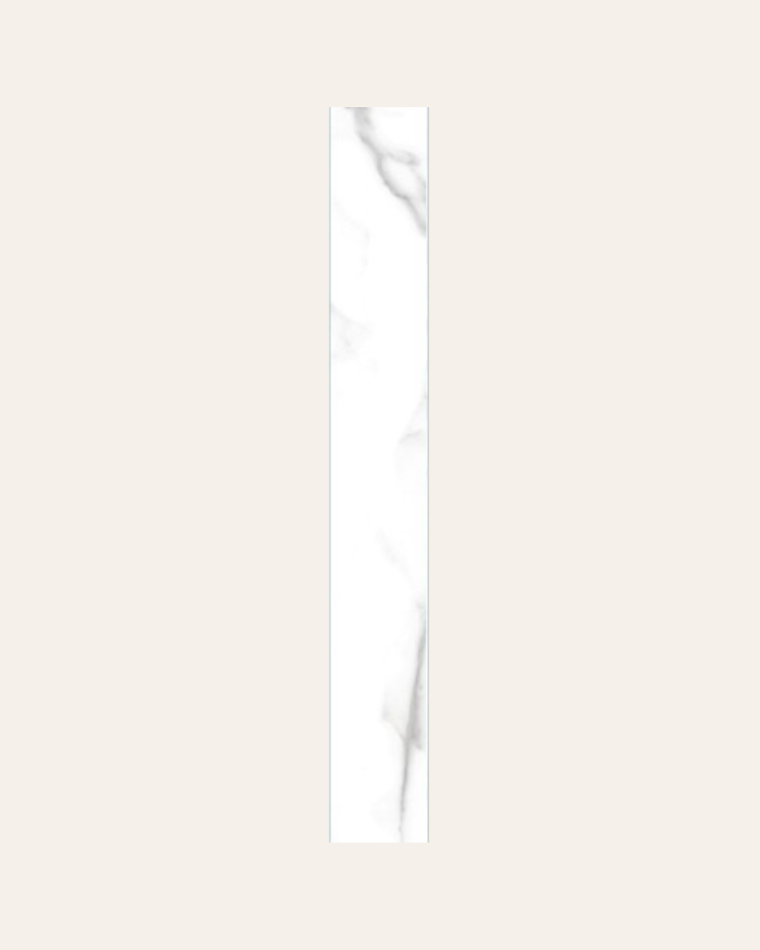 Plinthe 8x60 Série Nilo Blanco poli