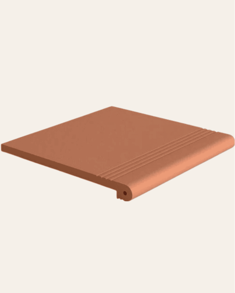 Leuca mechanical terracotta step 33x32