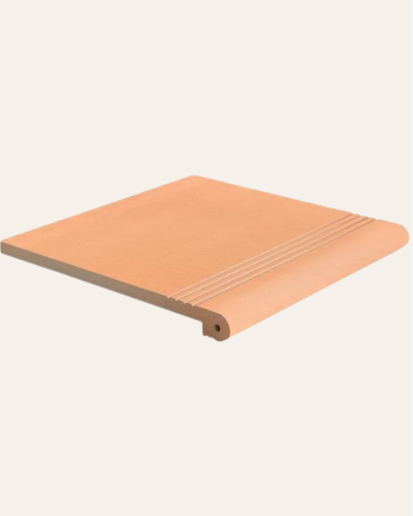 Nice 32.5x33 mechanical terracotta step nose